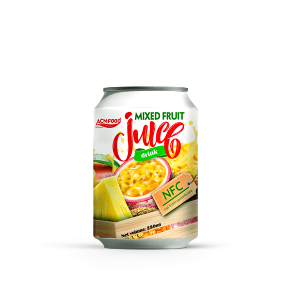 Alu-can NFC mixed fruit juice