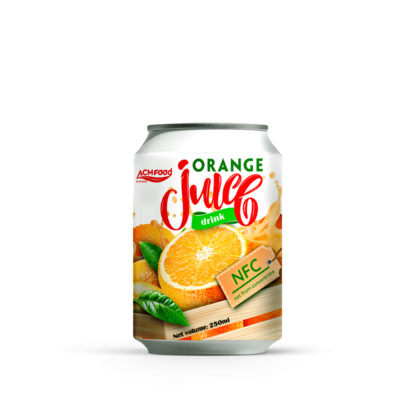Alu-can NFC orange juice 250ml