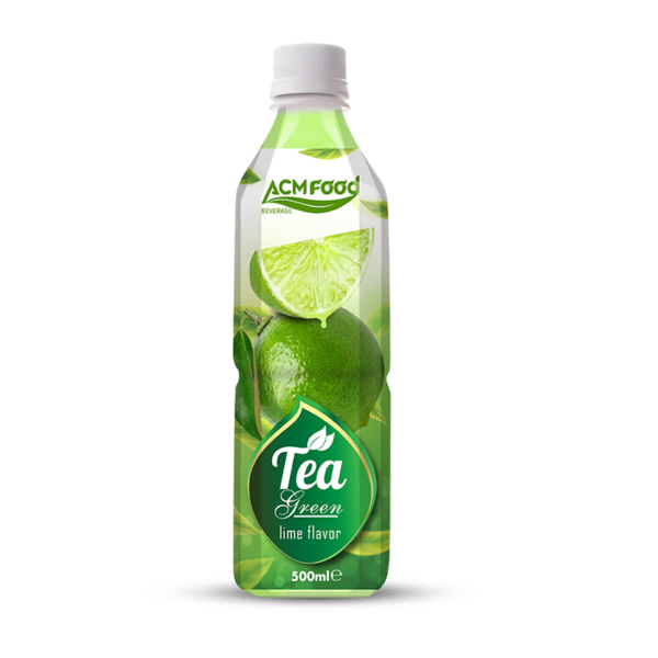 500ml ACM Green tea with Lime flavor