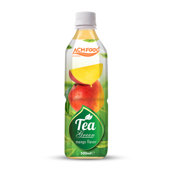 500ml ACM Green tea with Mango flavor