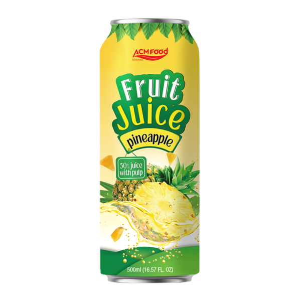 500ml ACM Pineapple Fruit Juice with pulp
