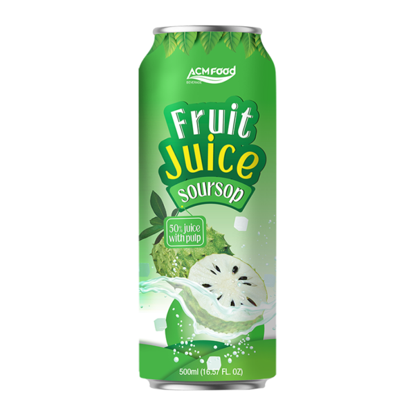 500ml ACM Soursop Fruit Juice with pulp