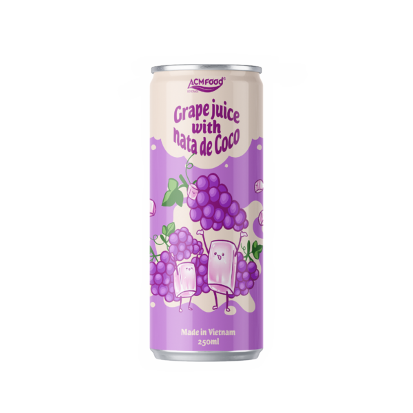 ACM Grape Juice with nata de Coco - 3