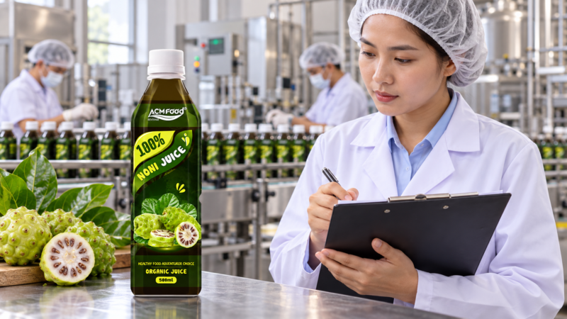 Noni Juice Manufacturer in Vietnam: OEM, ODM and Private Label Supply