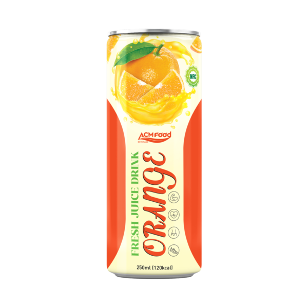 250ml ACM Orange Juice in can