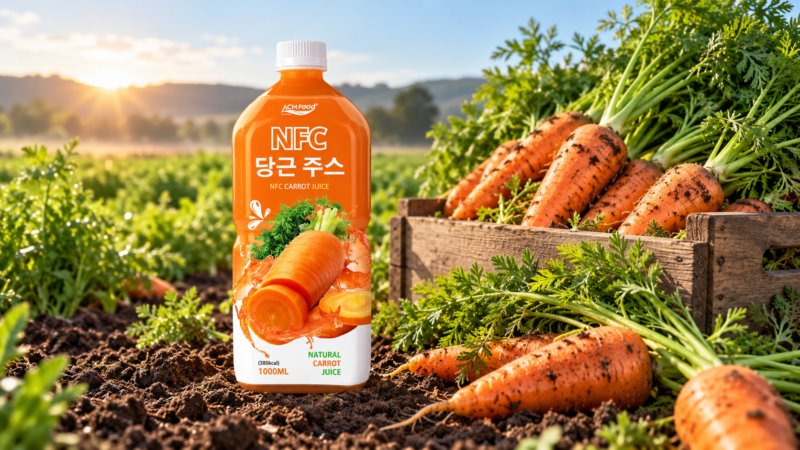Organic Carrot Juice Supplier: Certification and Sourcing for Export