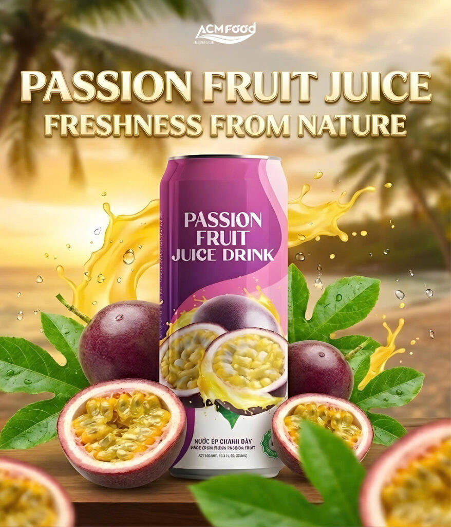 ACMFOOD passion fruit juice beverage