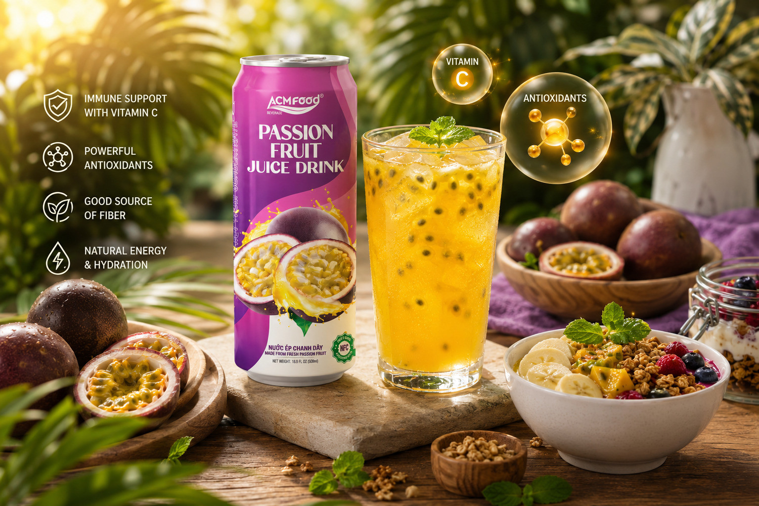 Build your beverage brand with passion fruit juice OEM & white label solutions - 1