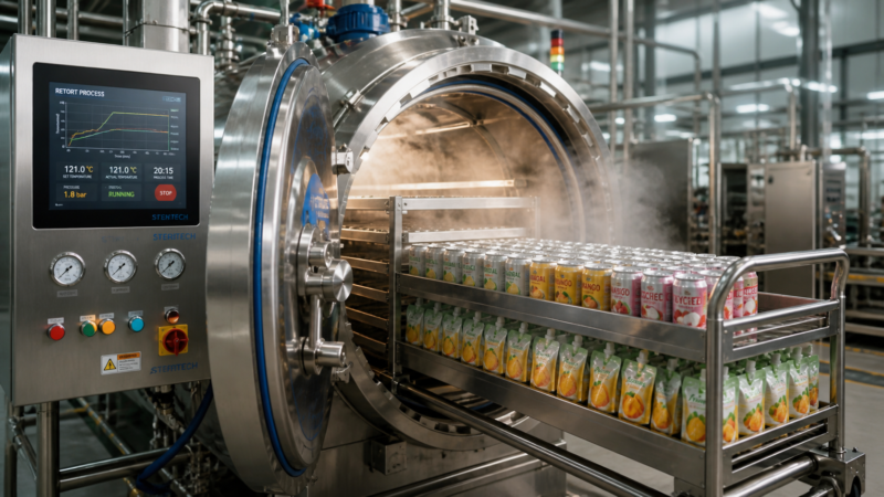 Retort Processing: When Sterilising Inside the Pack Is the Right Answer