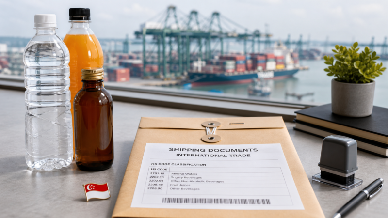 Import Duty and Trade Agreements for Beverages Entering Singapore