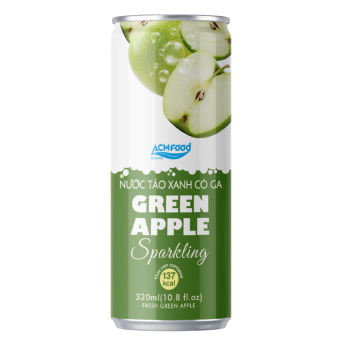320ml ACM Green Apple Sparkling Drink
