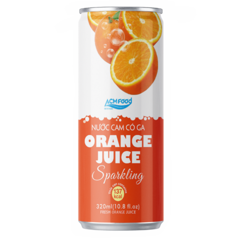 320ml ACM Orange Sparkling Drink