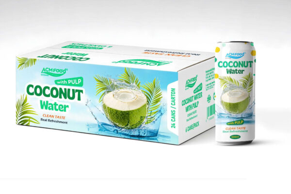 ACM Natural Electrolyte Coconut Water with Pulp 500ml - 2