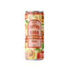 250ml ACM Peach Bubble Tea with Popping Boba