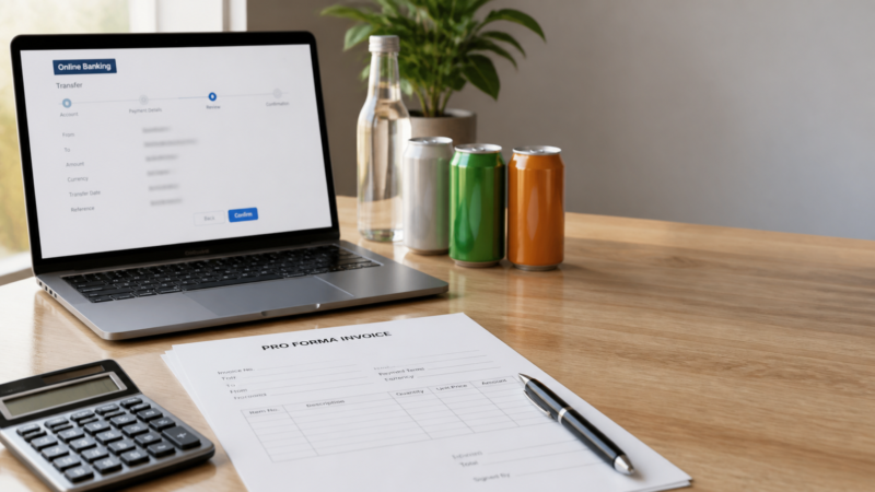 T/T Payment Terms Explained for Beverage Buyers