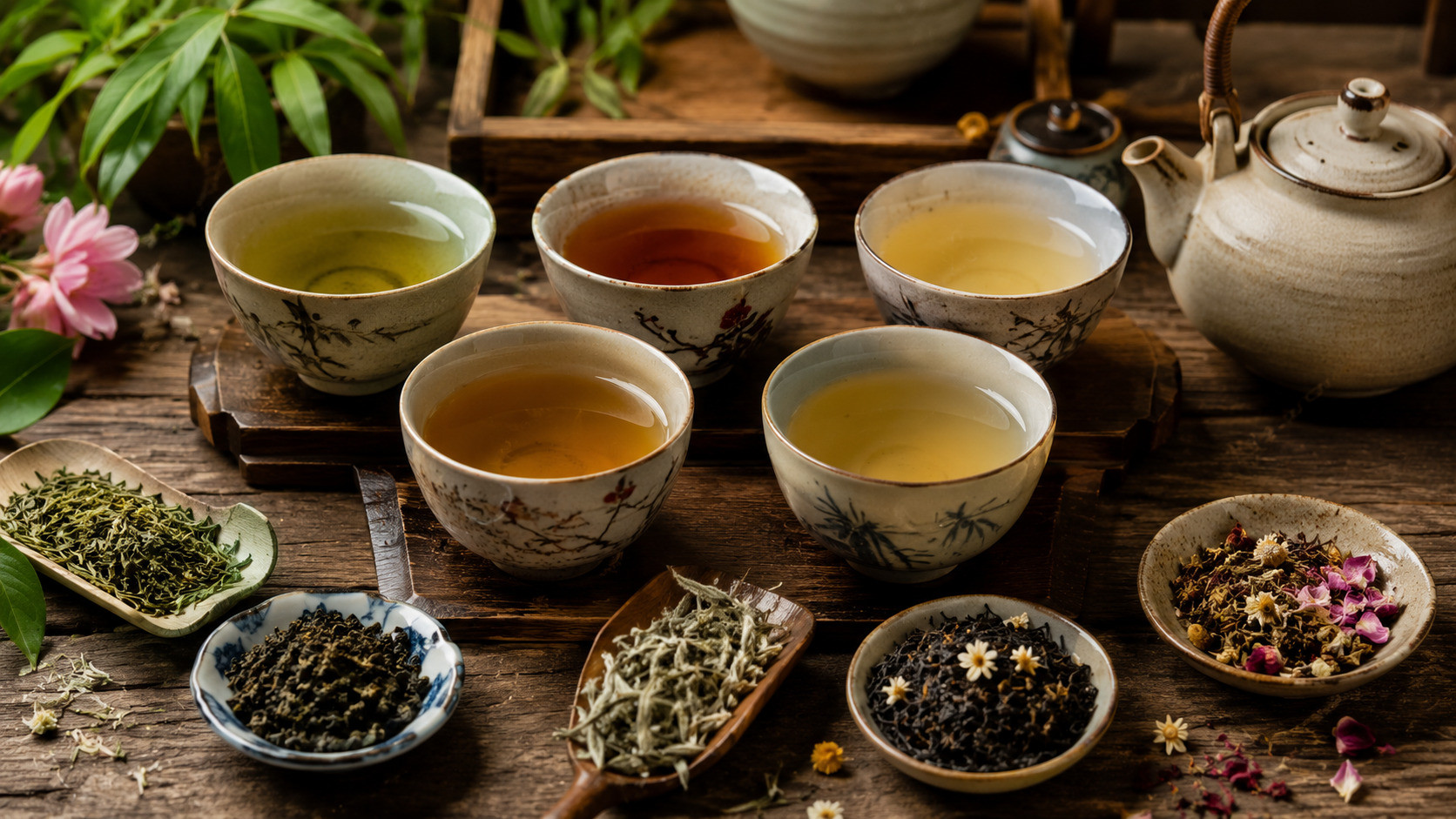 Types of Beverages - Tea
