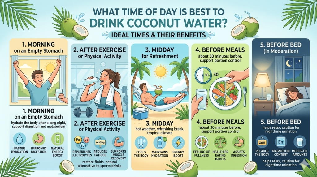 Coconut Water How Much To Drink Per Day