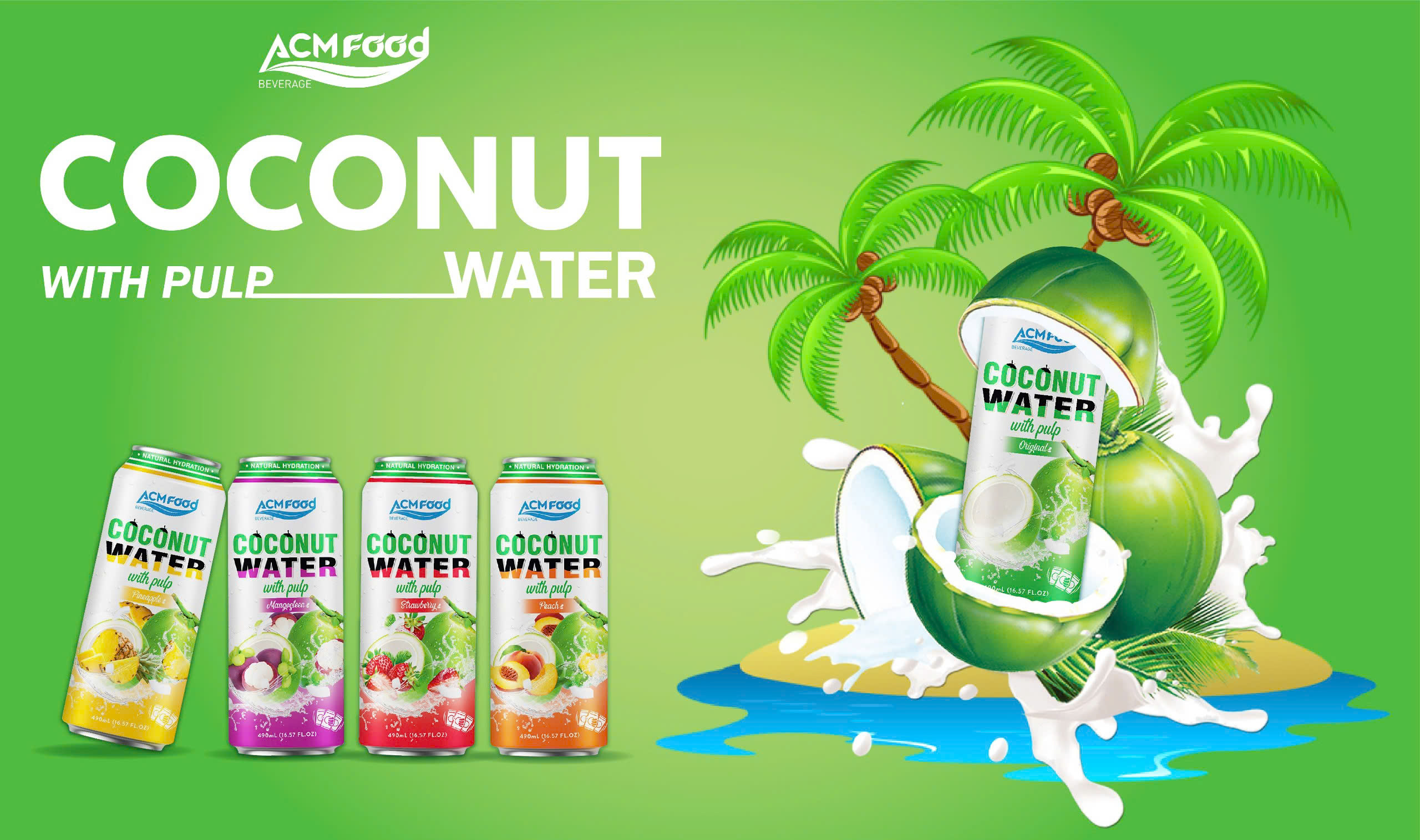 ACM Coconut water nutrition facts