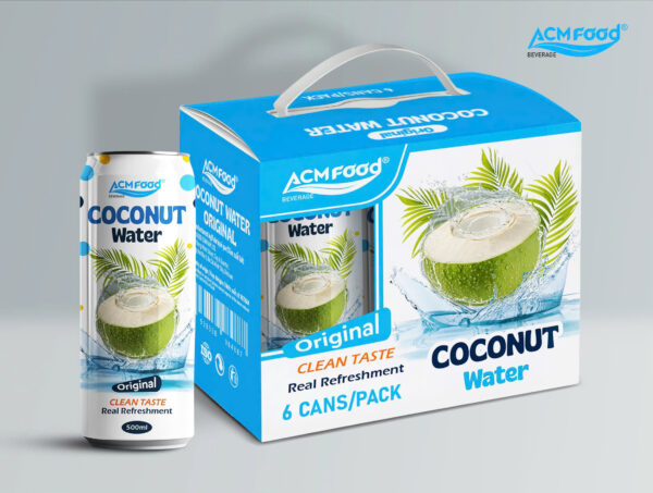 ACM Natural Electrolyte Coconut Water 500ml - 1